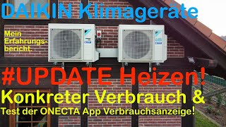 Heizen mit DAIKIN Klimageräten - Beispiel mit konkreten Kosten!