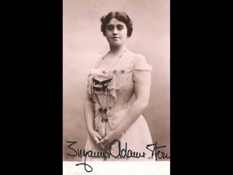 American Soprano Suzanne ADAMS: Romeo et Juliette ~ Valse (1902)