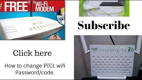 PTCL wifi password change setting-Ptcl wifi password change procedure Urdu/Hindi.