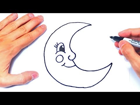Vídeo: Com Dibuixar La Lluna