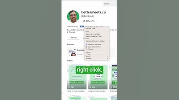 Get TikTok Follower Counts in Google Sheets