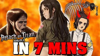 Attack on Titan FINAL SEASON (Part 1 \u0026 2) IN 7 MINUTES