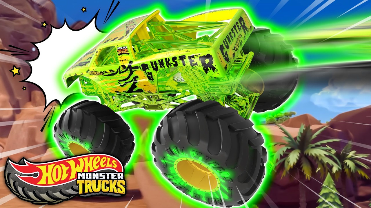 Τα Hot Wheels Monster Trucks βρίσκονται σε ασταθές έδαφος!