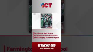 School apologizes for confiscating graduation cap and damaging regalia