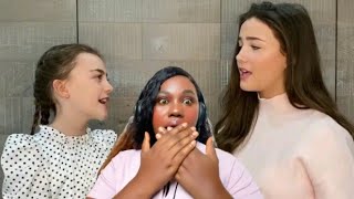 Lucy & Martha Thomas - Say Something (A Great Big World) REACTION VIDEO
