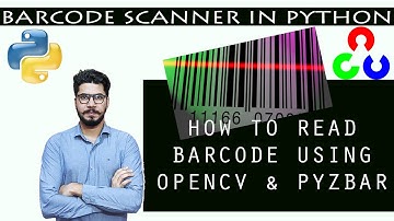 How To Read And Decode Barcode Using OpenCV And pyZbar In Python