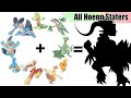 All Hoenn Starters Evolution Pokémon Fusion | Drawing WORLD RECORDS | Max S