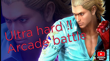 Tekken 6 Steve Fox arcade battle with ultra hard difficulty!