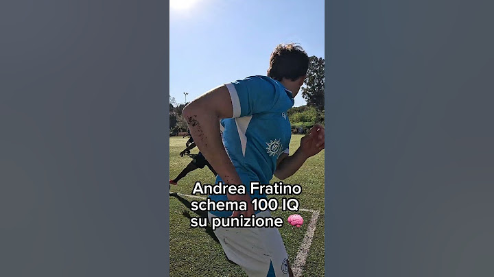 Grande schema su calcio di punizione di Andrea Fratino. Avrei dovuto annullare o ho fatto bene?