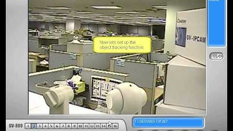 GeoVision Main System   Single Camera Object Tracking