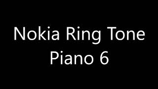 Nokia ringtone - Piano 6