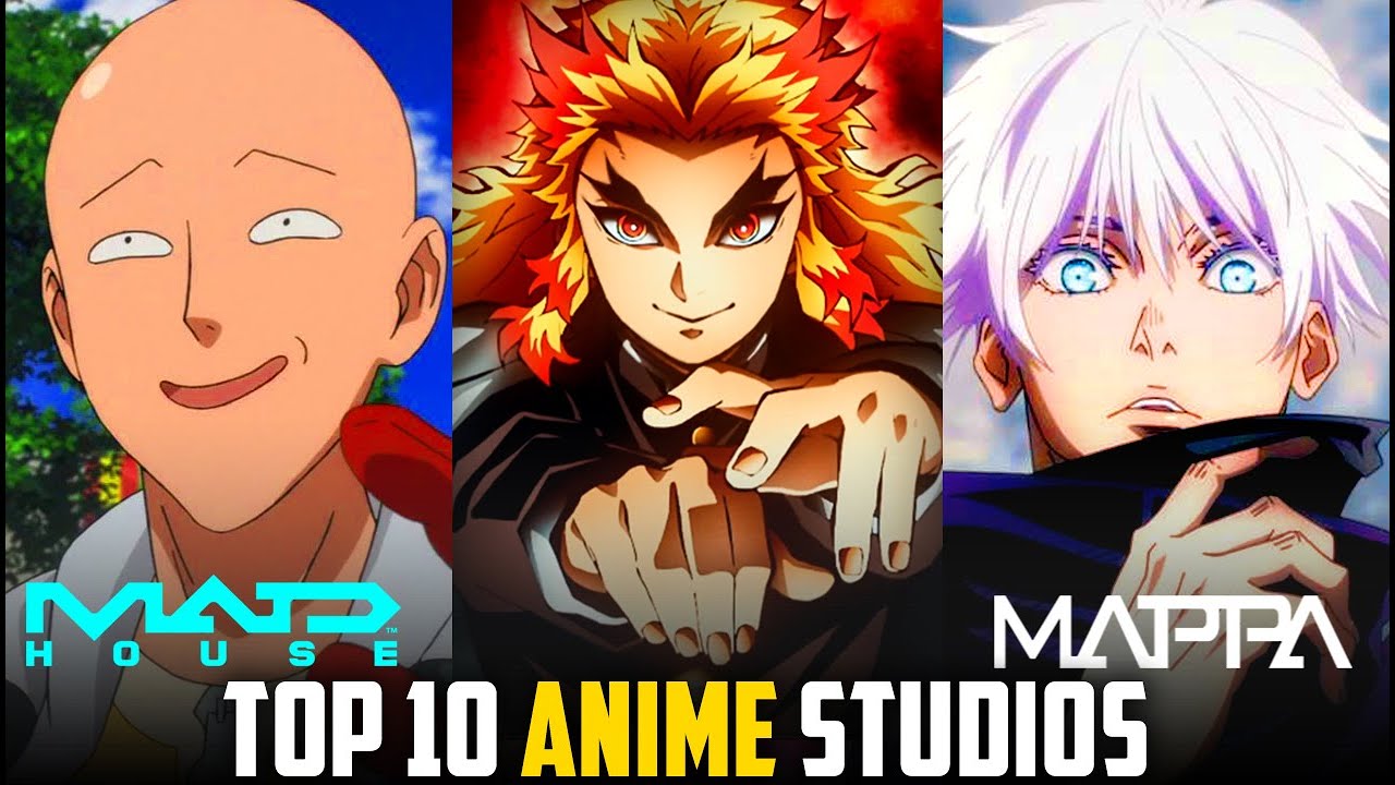 Top 10 Anime Studios (தமிழ்) - YouTube