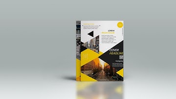 How to Create Professional Corporate Flyer in Photoshop || Modern A4 flyer|| Photoshop CC Tutorial