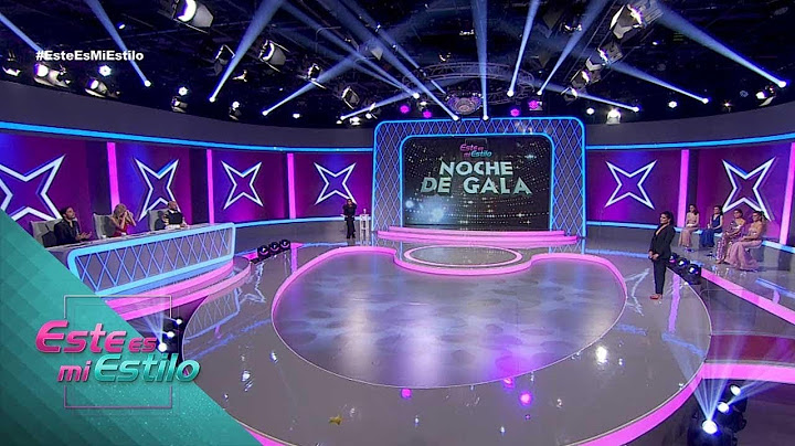 Programa 19 de Octubre. | Gala 5 | Este Es Mi Estilo