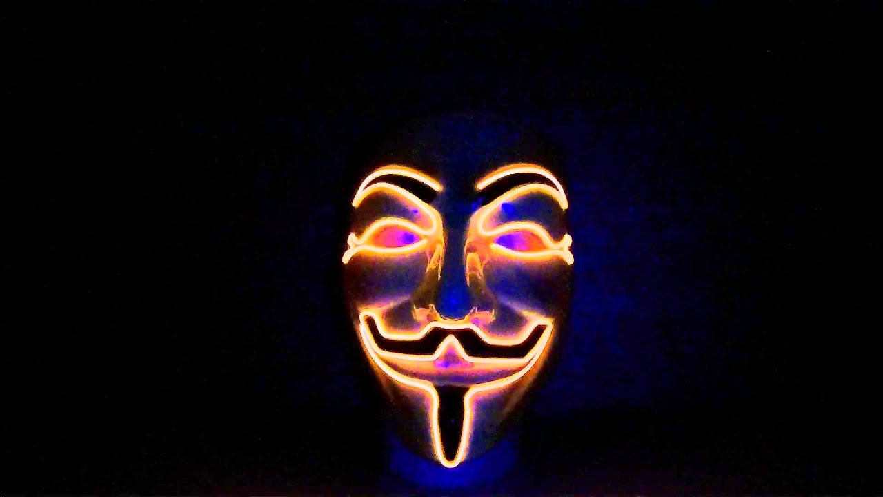 Anonymous Mask - Orange (www.cool-mania.com) - YouTube