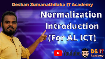Normalization Introduction - Database - AL ICT ප්‍රමතකරනය in Sinhala [FOR AL ICT Students]