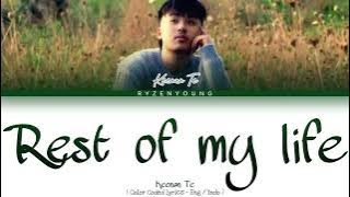 Keenan Te - 𝗥𝗲𝘀𝘁 𝗼𝗳 𝗺𝘆 𝗹𝗶𝗳𝗲 (Color coded lyrics - Terjemahan)