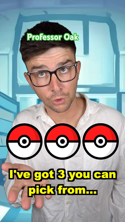 When Professor Oak runs out of Pokemon! 😂 #pokemon #pokémonshorts