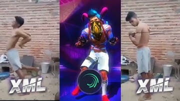 GO DOWN DEH 👿✨ || FF EDIT XML PRESET LINK IN DESCRIPTION ⚠️ #freefire #xml#trending