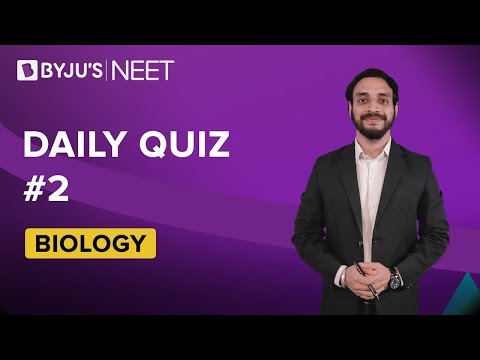 Daily Quiz #2 | Class 11-12 & Repeaters | Biology | NEET | Pushpendu Sir