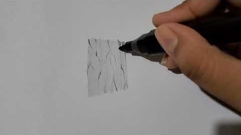 MARBLE TEXTURE DRAWING/RENDERING using markers & colored pencils