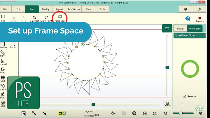 Set Up a Frame Space