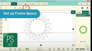 (Outdated) Set Up a Frame Space in Pro-Stitcher Lite
