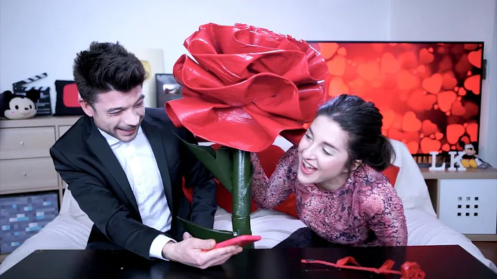 Making the biggest rose in the world - Valentines ...