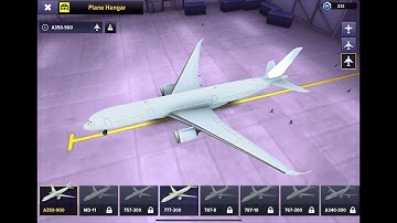 I unlocked long haul planes in airport simulator first class