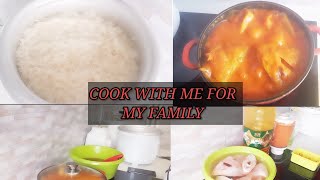 cooking fish for dinner for my family evening cook with me ,how to cook fish with tomatoes sauce