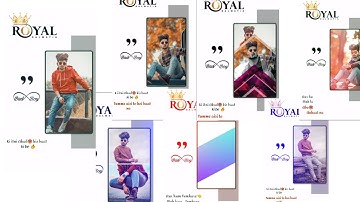 How to Make Attitude Status Video Editing in Kinemaster ll Attitude Status Video Editing 2021