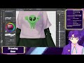 [twitch archive] making a model in Live2D cubism free version #1- PSD prep