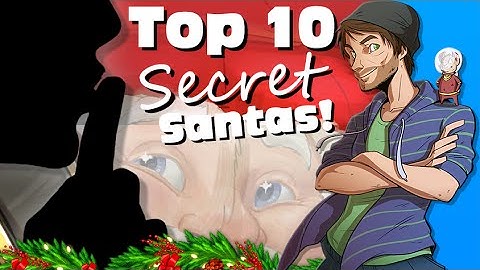 Top 10 Secret Santas In Video Games! - SpaceHamster