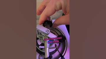 How to balance the tonearm on your turntable #turntablesetup #tonearmsetup #technicsmk7 #ortofon
