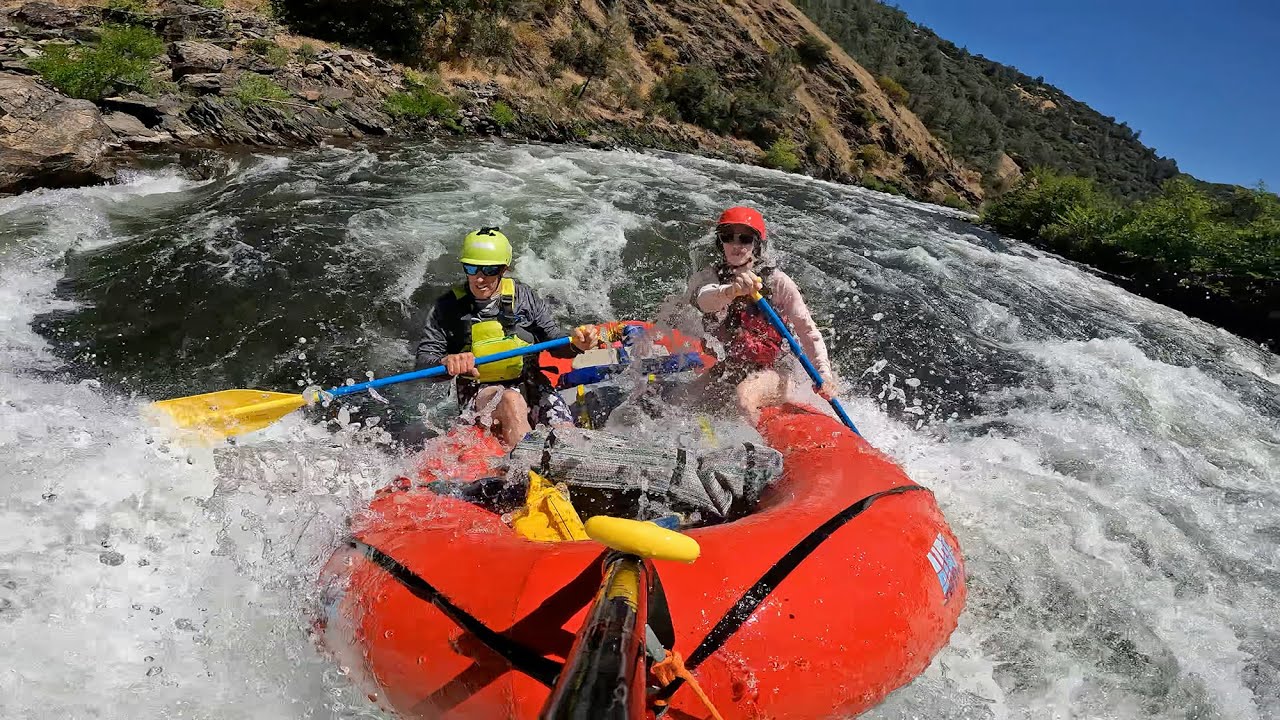 South Fork American R2 Rafting Chili Bar Run YouTube