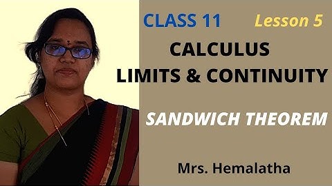 Calculus L5 | Sandwich theorem | Tamil @AlexMaths @SLMathsTamil @Onlyfor-money