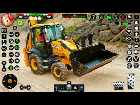 JCB Construction City 3D Game with stunning controls.