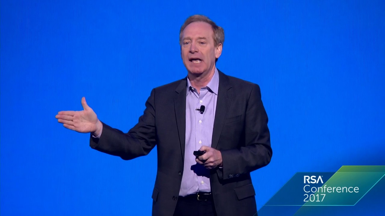 microsoft store Brad Smith at RSA 2017: The Need for a Digital Geneva Convention