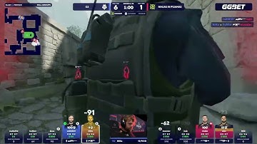 m0nesy 3 kills and 1v2 against NiP! G2 vs Ninjas in Pyjamas Blast Premier Groups! #cs2 #blastpremier