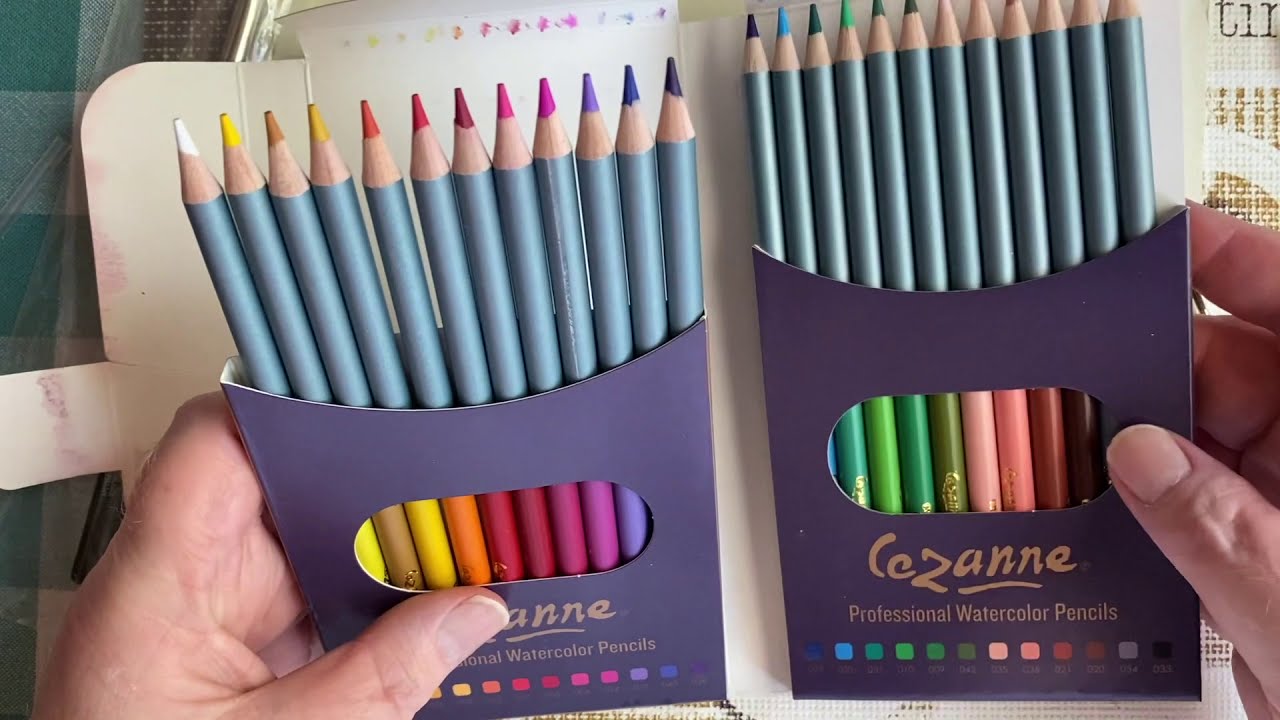 Are They A Great Find? Cezanne 24 Professional Watercolor Pencils