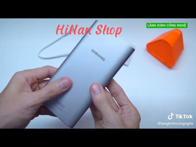 Sac dự phòng Samsung EB-P110 dung lượng 10000mah có đúng như quảng cáo ? HiNan Shop