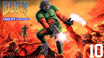 DOOM{GBA} Level 09 Deimos Anomaly 100% Secrets