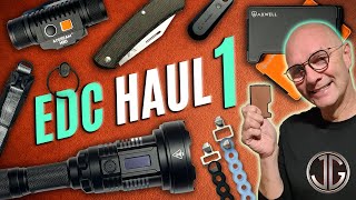 EDC Haul (Everyday Carry)  Latest Gear and Tech Ep 1