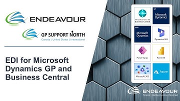 Foundations of EDI overview for Microsoft Dynamics 365 GP and Business Central - Endeavour