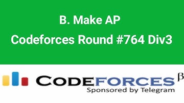 B. Make AP Solution | Codeforces Round #764 (Div. 3) | Codeforces solution | Bangla | C++