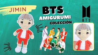 Bts Jimin Amigurumi Edición De Colección Tutorial Tejido A Crochet