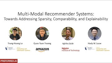 TheWebConf23 Tutorial: Multi-Modal Recommender Systems