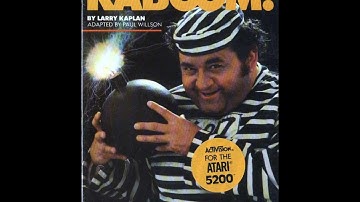 Atari 5200 - Kaboom! (1981, Activision)