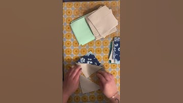 Two easy ways to make Half Square Triangles! Which method do you prefer? 🧵✨ #quiltingtips