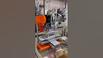 Meixin 2 axis brush and broom tufting making machine.